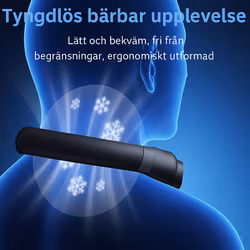 Hurricane™ – Kraftfull nackfläkt med display