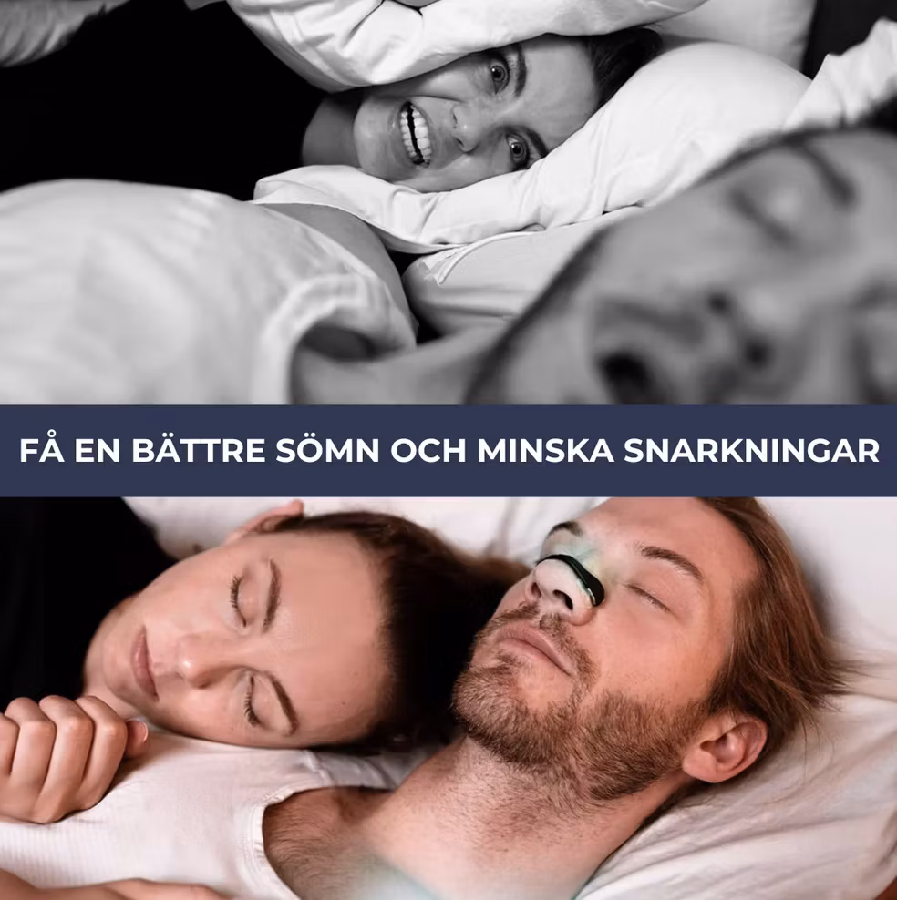 Magnetisk Näsklämma för Fri Andning