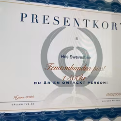 Presentkort