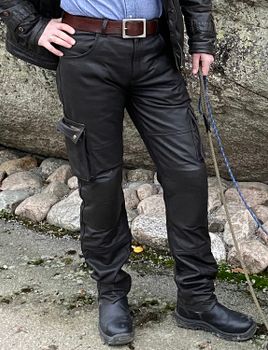 Leather pants "Järven"