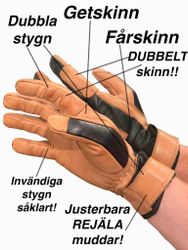 Leather glove Sleipner