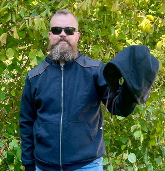 Hoodie Kung Bore, wool