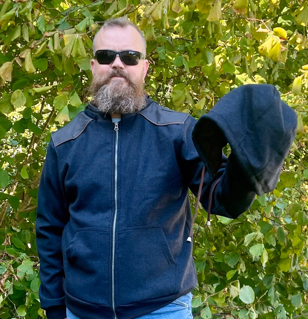 Hoodie Kung Bore, wool