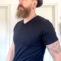 V-ringad t-shirt Svart