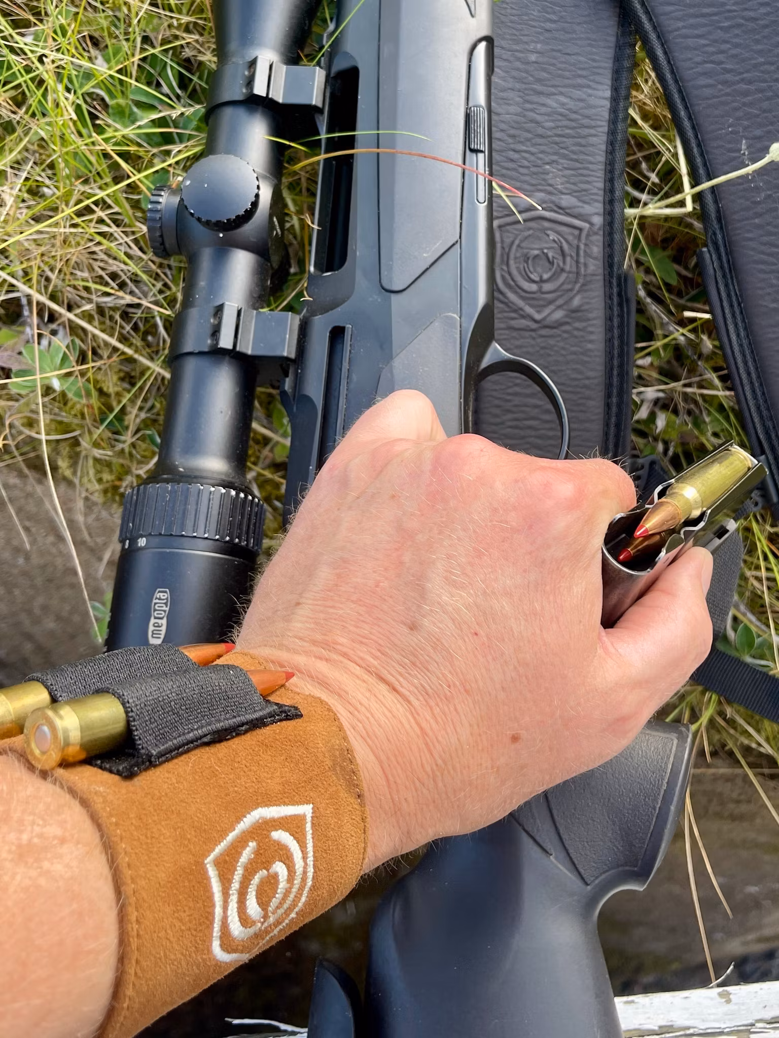 Ammunitionshållare Dubbel