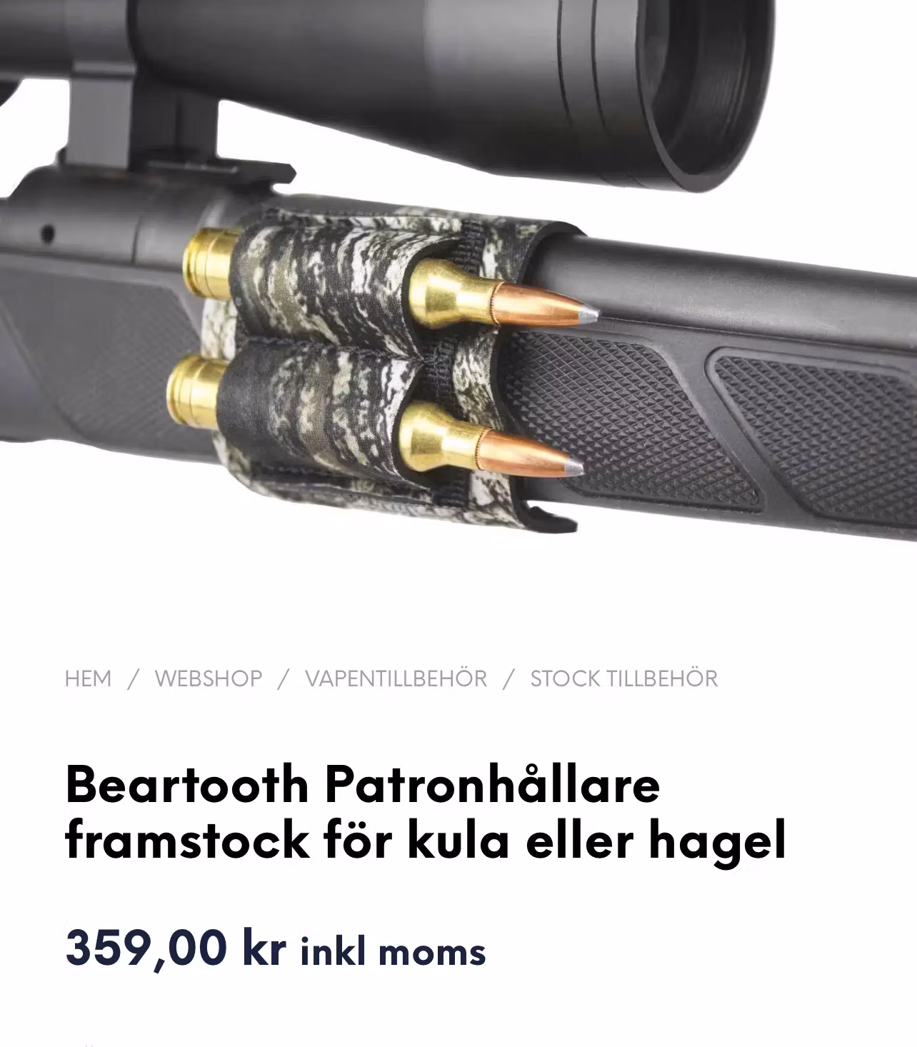 Ammunitionshållare Dubbel