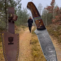 Jagdmesser "Oscar" Damaststahl