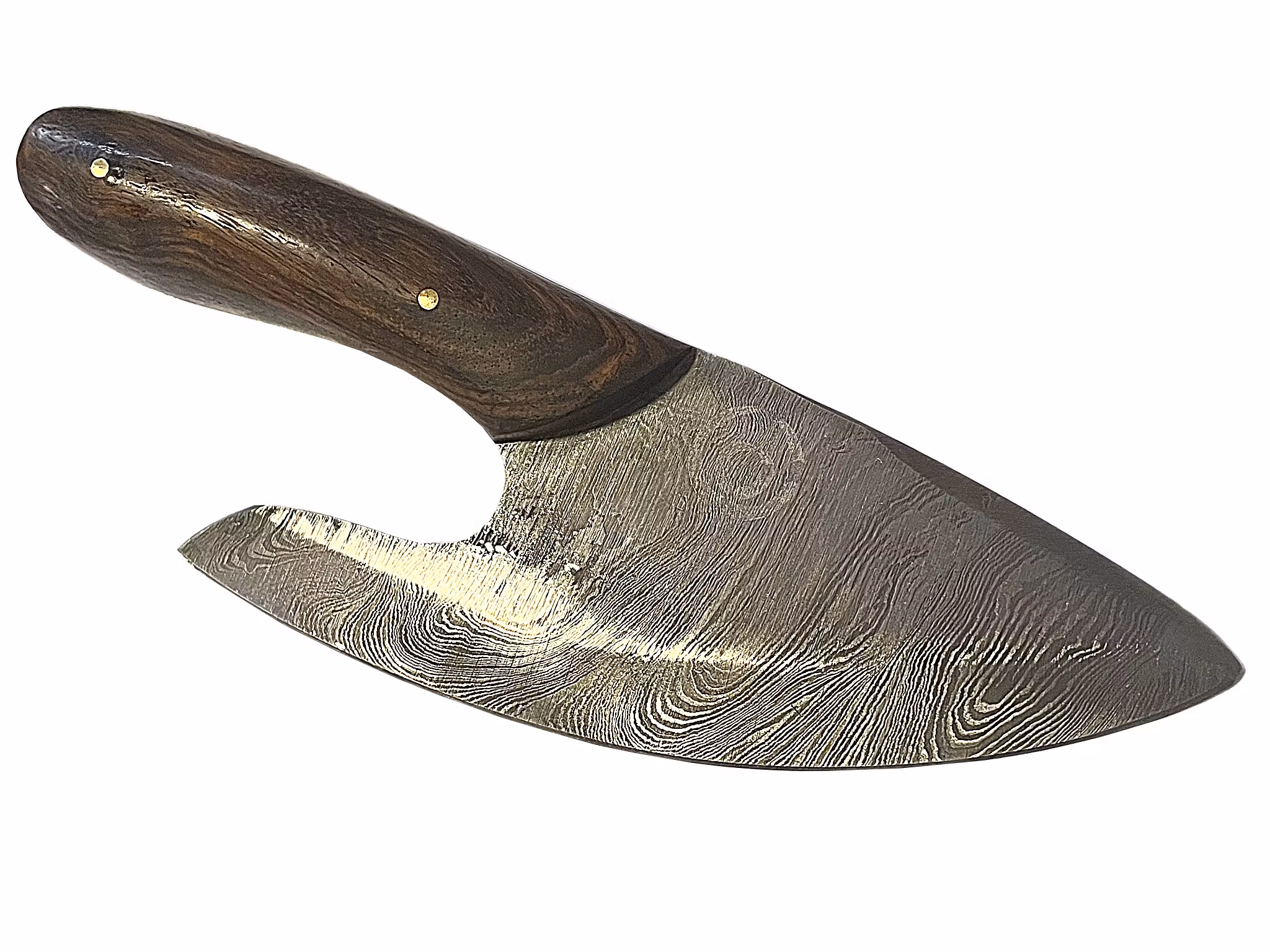 Flå/ Kockkniv Damascusstål Rickard