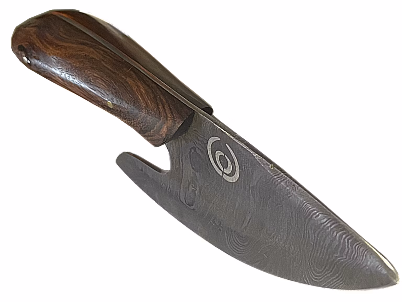 Flå/ Kockkniv Damascusstål Rickard