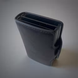 Korthållare svart.