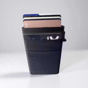 Kreditkortshållare med körkorts fack RFID-Skydd