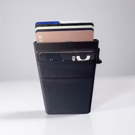 Kreditkortshållare med körkorts fack RFID-Skydd