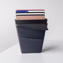 Svart kreditkortshållare med RFID-Skydd