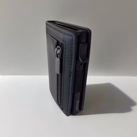 Rfid-skydd kreditkortshållare herrplånbok