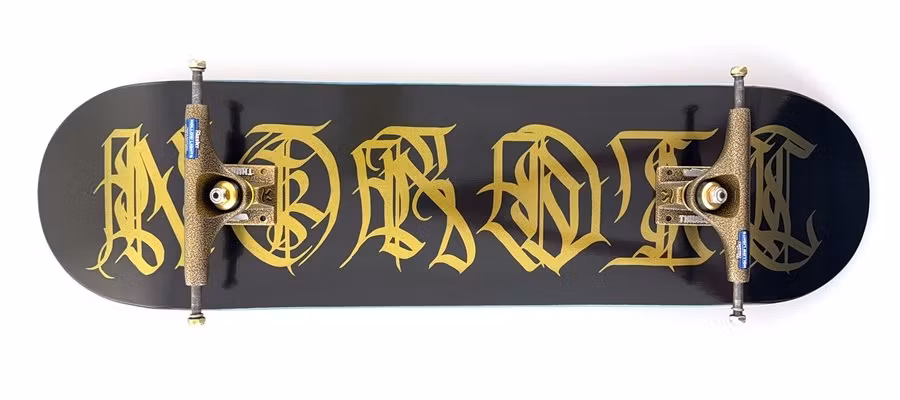 First Million Dollar Skateboard? Nordic Gold Flake x Thunder Hollow Lights