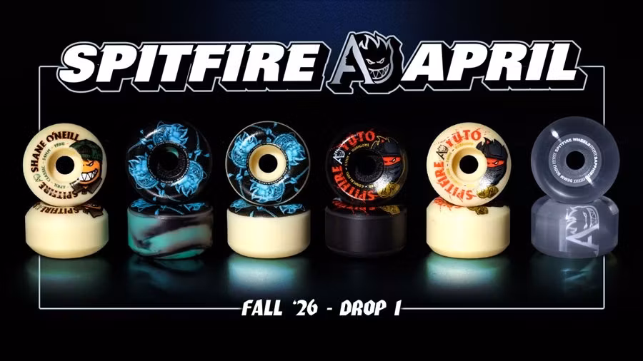 New April x Spitfire wheels drop now available!