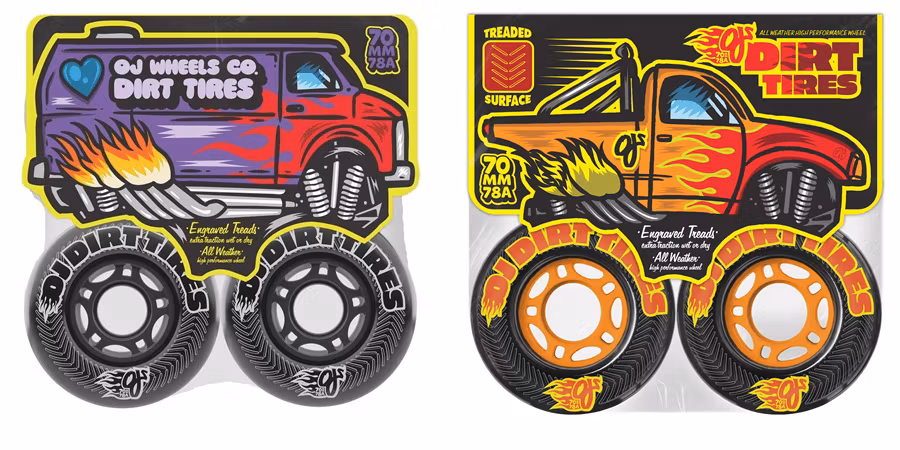 New OJ Dirt Tiers Thuder Juice now at Nordic Skateboard Supply