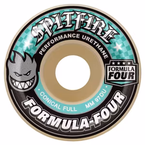 Spitfire Wheels Formula Four 58mm 97a Conical Full - New 97a Formula