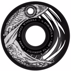 Bones Wheels X Formula Dark Waters V5 Sidecut 99a 55mm Black