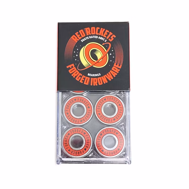 Chrononaut Bug Stair Pro ACE Trucks Complete Skateboard red rockets bearings – Nordic Skateboard Supply