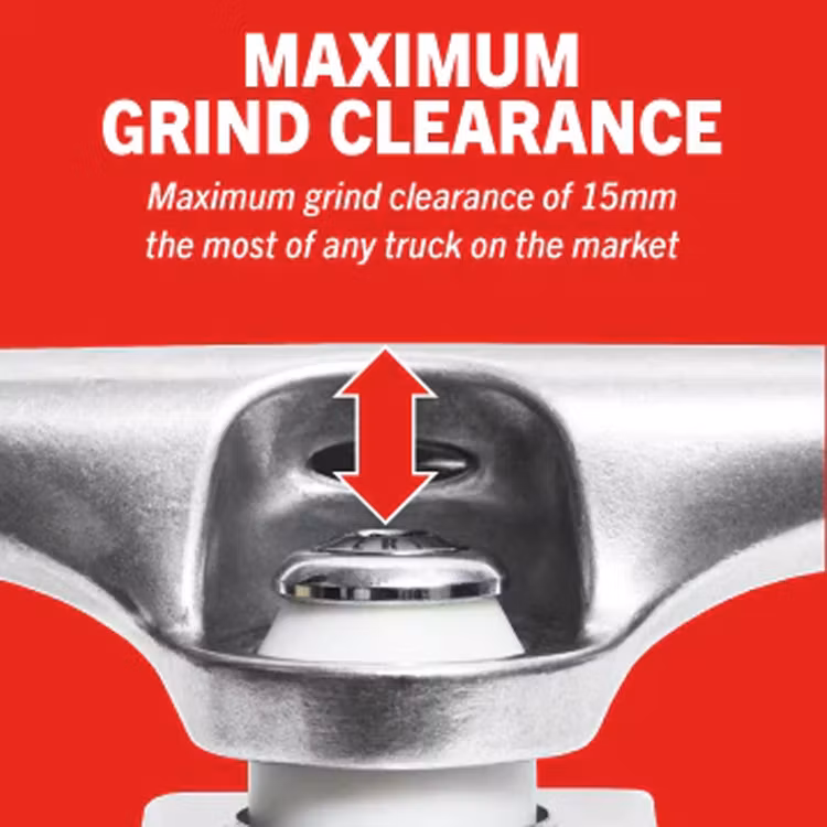 ACE Trucks Hollow Inverted Kingpin Skateboard Truck 60 maximim grind clearance – Nordic Skateboard Supply