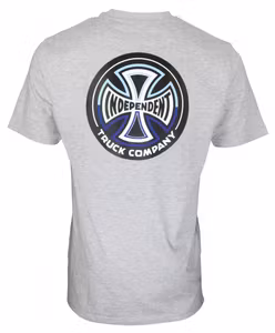 T-Shirt Independent Split Cross logo Dark Heather