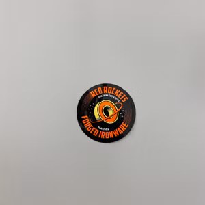 Sticker Red Rockets Back 7 cm