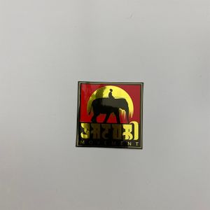 Sticker Satory Movement 7 cm Gold