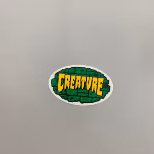 Sticker Creature Logo Crypt Dye cut 10 cm