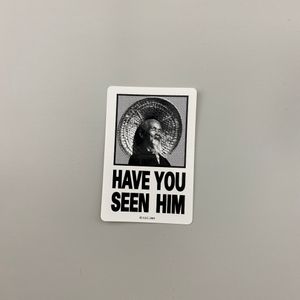 Sticker Powell Peralta Animal Chin Black 11cm