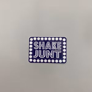 Sticker Shake Junt 10cm Blue