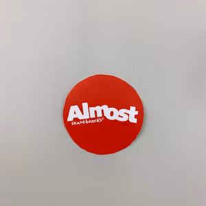 Sticker Almost 9cm Logo