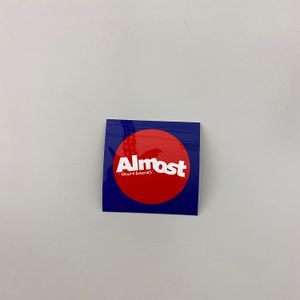 Sticker Almost 8cm Logo