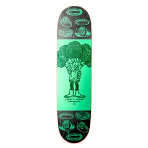 Skateboard Roger Garret Young Green Gold  8,25''