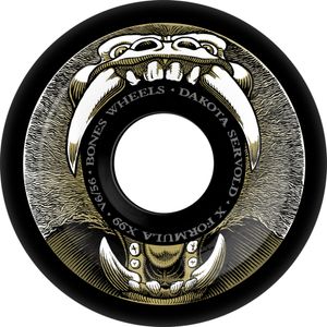 Bones Wheels X Formula Servold Baboonatic V6 Wide Cut 99a 56mm Black