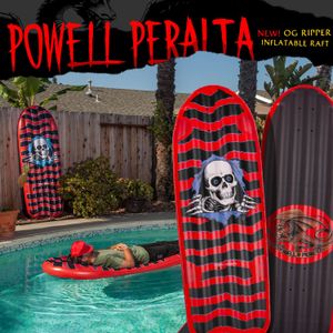 Powell Peralta Ripper Raft red