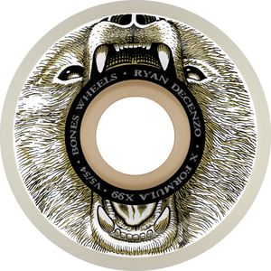 Bones Wheels X Formula Decenzo Bear Grills V5 Sidecut 99a 54mm