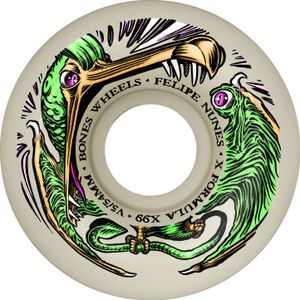 Bones Wheels X Formula Nunes Dino Sortas V5 Sidecut 99a 54mm