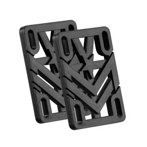 Mini Logo Risers 0,25'' Black Multifit