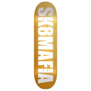 Skateboard Sk8 Mafia Matt Gold OG Logo 8,25''