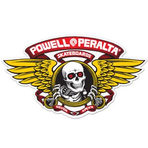 Sticker Powell Peralta Wingers Ripper die-cut red 30 cm