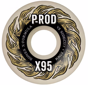 Bones Wheels X Formula Paul Rodriguez V5 95a 53mm