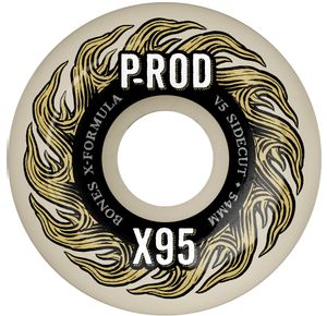 Bones Wheels X Formula Paul Rodriguez V5 95a 54mm