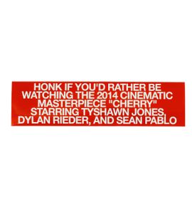 Jenkem Bumper Sticker - Cherry
