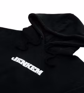 Jenkem Hoodie Logo Black