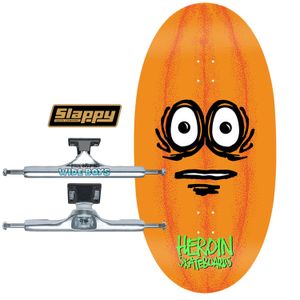 Heroin Skateboards Eggzilla 14,25'' plus Slappy Wide Boys 11''