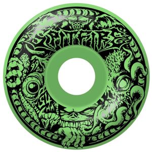 Spitfire Wheels Demon Gate Glow Formula Four Radial Full 54mm 99a