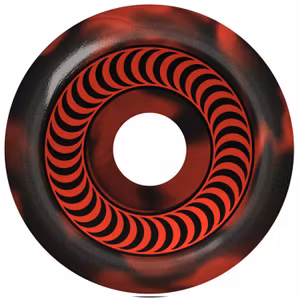 Spitfire Wheels Formula Four OG Classic 54mm 99a Black Red Swirl