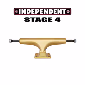 Independent Standard Stage 4 166 Skateboard Trucks Gold