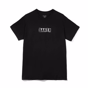 T Shirt Baker Brand Logo Black